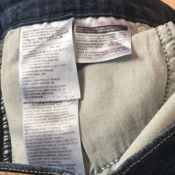 VTG,LEVI’S 515 BOOTCUT WOMEN JEANS SIZE 12 - Picture 15 of 16